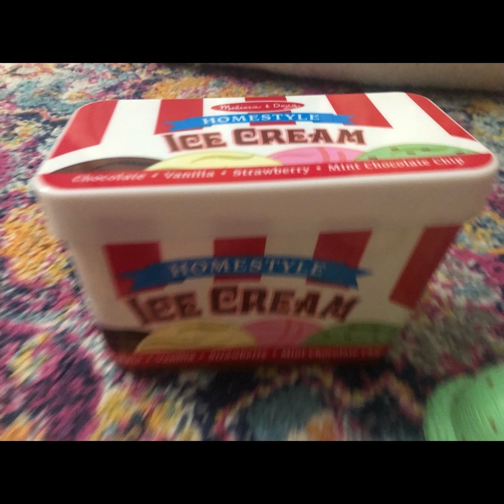Play ice cream set like new